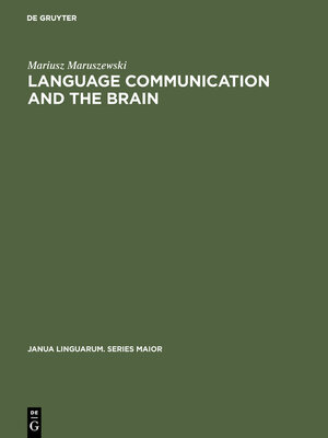 cover image of Language Communication and the Brain